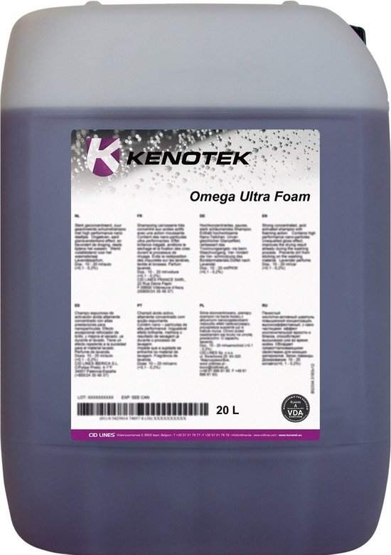 KENOTEK - Mousse Omega Ultra - 20L - 20L