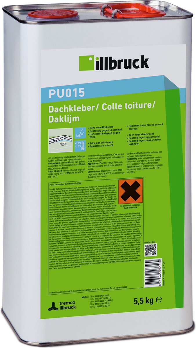 Illbruck PU015 Daklijm 5.5 kg