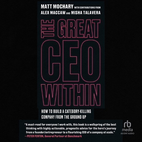 The Great CEO Within - cover