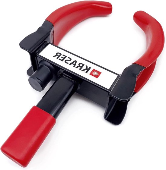 Cecaylie Wielklem, bandenklauw, parkeerklem, wielslot, diefstalbeveiliging, universeel, verstelbaar voor auto's, caravans, aanhangers, pvc-bescherming, anti-boorslot Cecaylie Wielklem, bandenklauw, parkeerklem, wielslot, diefstalbeveiliging, universeel, verstelbaar voor auto's, caravans, aanhangers, pvc-bescherming, anti-boorslot