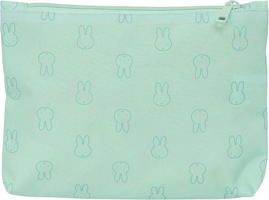Lihit Lab Pencil Case with Double Zip Triple: 7.9 x 3.5 x 4.7 black