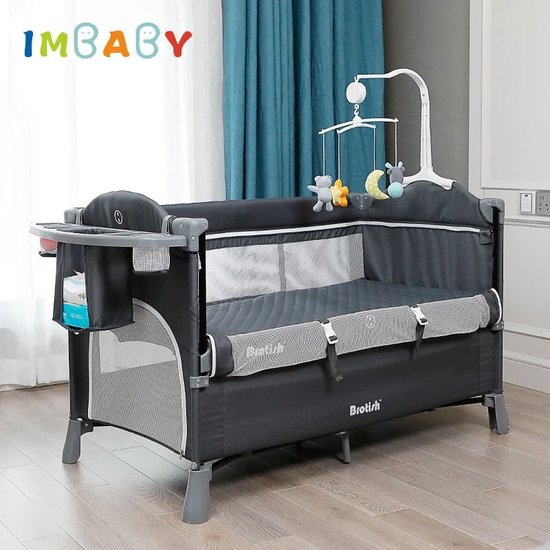 Verschoontafel, Opvouwbare Verschoontafel, Mobiele Verschoontafel, Grijze Verschoontafel met Verschoonmat, Veiligheidsgordel, Ruimtebesparend & Stabiel, Opvouwbare Verschoonplank, Draagvermogen 15 kg | NL