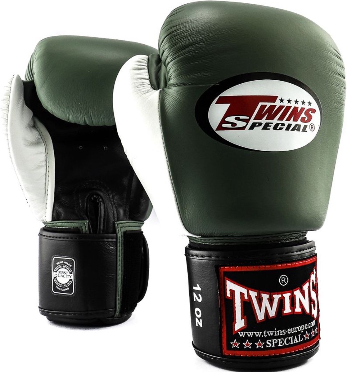 Twins Special -  Bokshandschoenen - BGVL4 - Groen/wit - 12oz