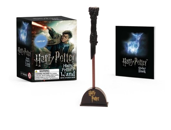 Harry Potter Wizard'S Wand With Sticker Book - cover