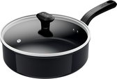 Tefal Cook & Change Keramisch Hapjespan - Ã˜24 CM - PFAS-vrij - Met deksel - Keramische antiaanbaklaag - Geschikt voor Inductie
