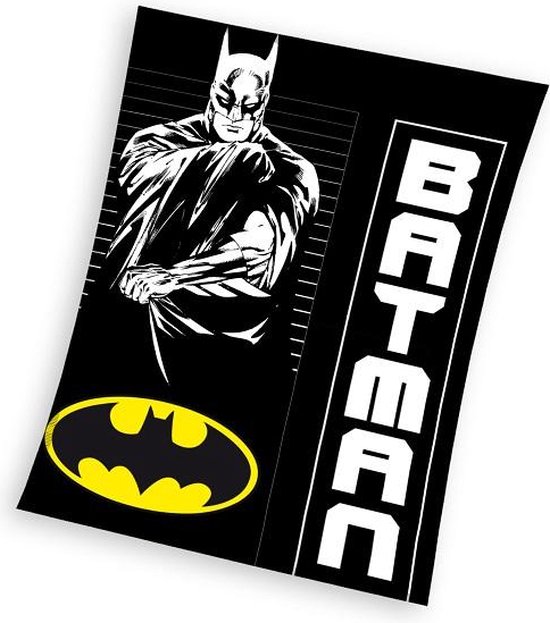 Batman Coral fleece plaid - 130 x 170 cm