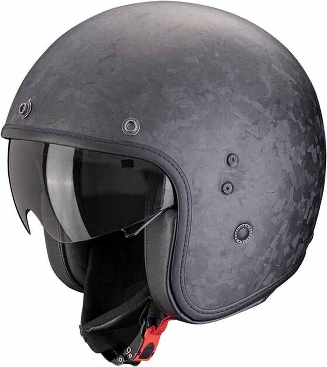 Scorpion Belfast Carbon Evo Onyx Matt Black S - Maat S - Helm