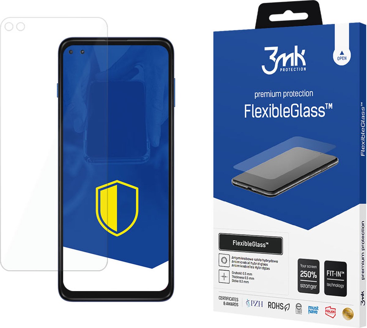 Motorola Moto G 5G Plus - 3mk FlexibleGlass
