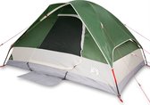 Tente dôme vidaXL - 4 personnes - Vert - Tente dôme étanche - Tente de camping - Vie en plein air - Vacances - Camping