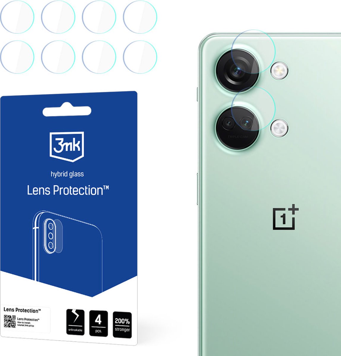 OnePlus Nord 3 5G - 3mk Lens Protection