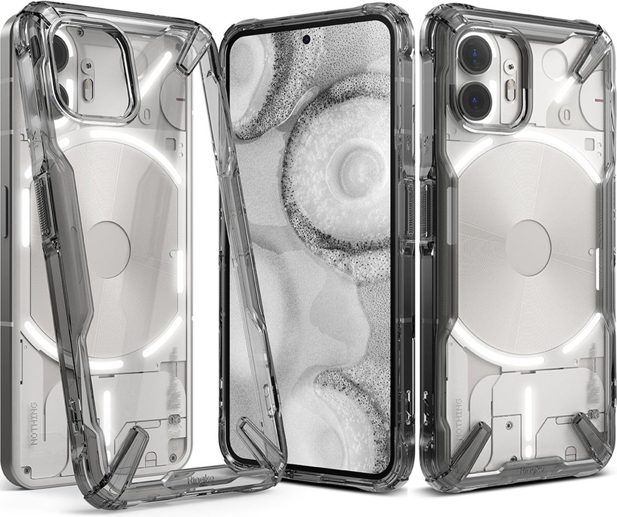 RINGKE - FUSION - X NIETS TELEFOON - 2 - ROOK - ZWART