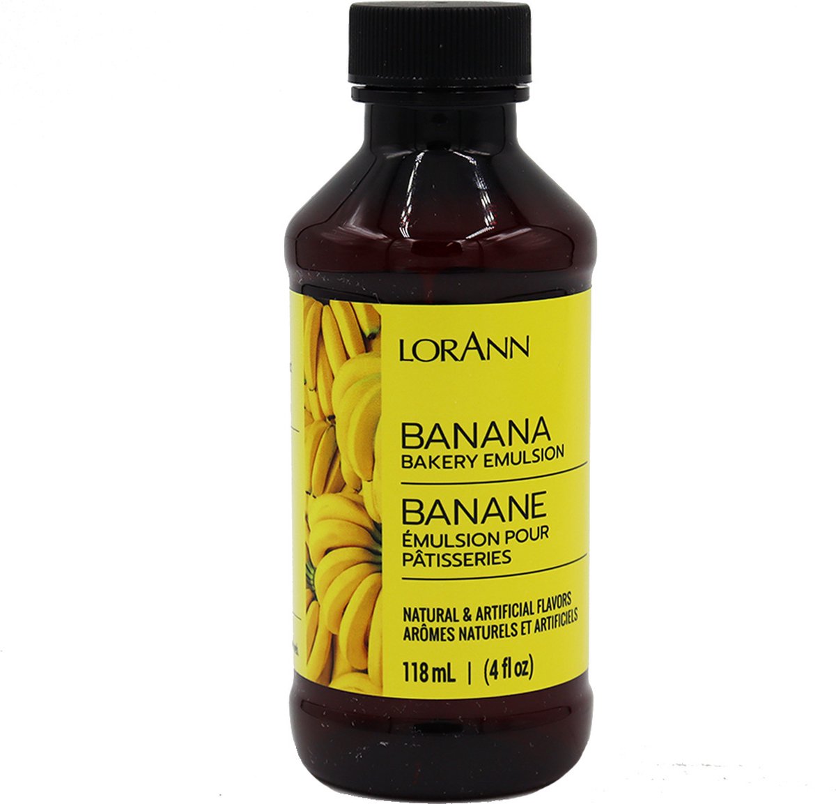 Lorann Bakery Emulsion - Banana - 118 ml - Geconcentreerde Extracten - Smaakstof - Aroma