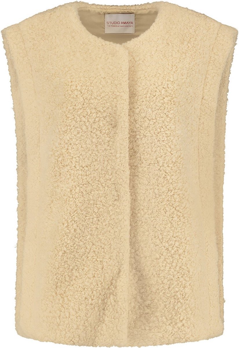 Studio Amaya Coco Blazers Dames - Beige - Maat XS