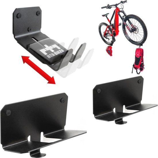 monTEK Draaibare fietswandhouder, garagehangers, wandhouder voor... MonTEK Draaibare fietswandhouder met spatbord, verticale... Fietsenrek wandmontage - Alles voor de fiets van de beste merken
