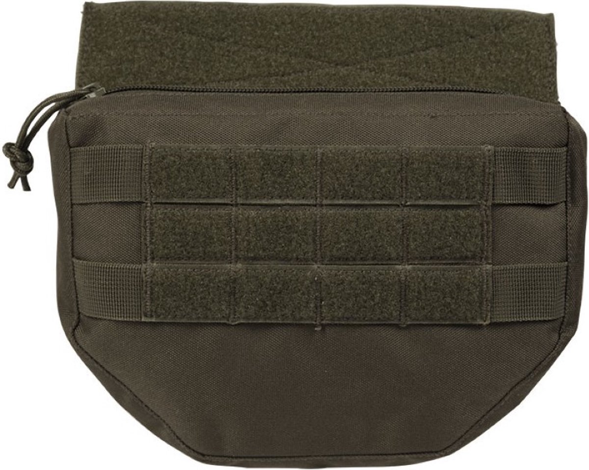 Mil-Tec Drop down pouch voor plate carrier vesten legergroen Mtp Multicam