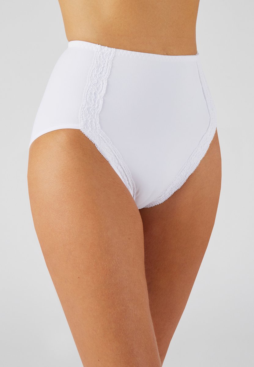 Damart - Corrigerende slip voor platte buik-effect Perfect Fit by Damart - Wit - M