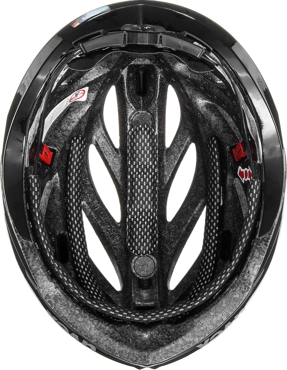 uvex Boss Race Fietshelm Black - Unisex - maat 52-56