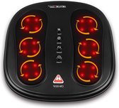 Bol.com Massageapparaat voeten Massageapparaat voeten hitte diep kneden roterende koppen rustgevende warmte 2 snelheden 2 modi p... aanbieding