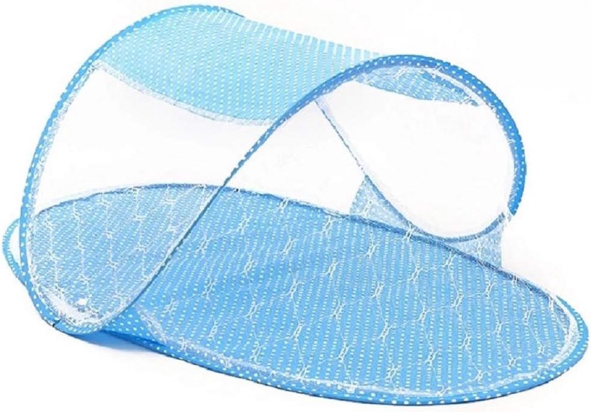 Inklapbaar Babybed met Muggennet voor Peuters en Baby's - Draagbaar Reisbed met Insectenbescherming