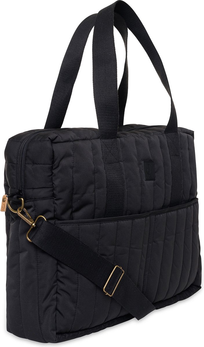 Jollein Baby Luiertas - Puffed Moos - Black