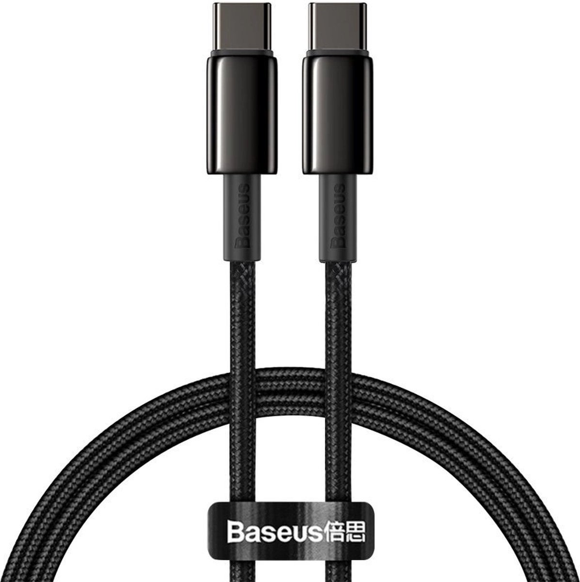 Baseus USB-C naar USB-C Kabel - 1 Meter - 100 W