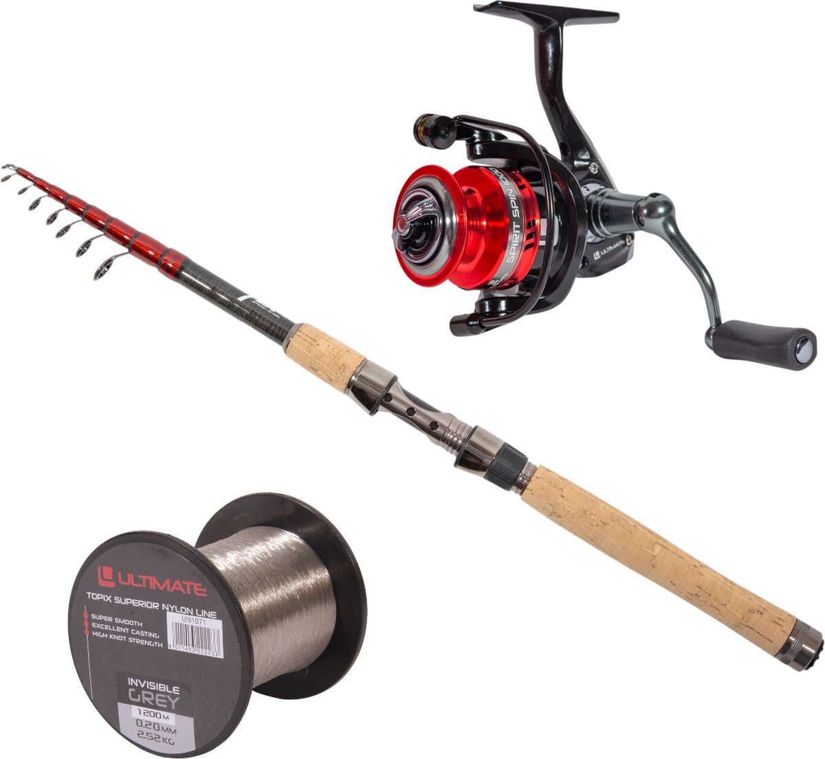 Ultimate TLX Tele Spin Combo (2.70m 10-40g) | Roofvis set