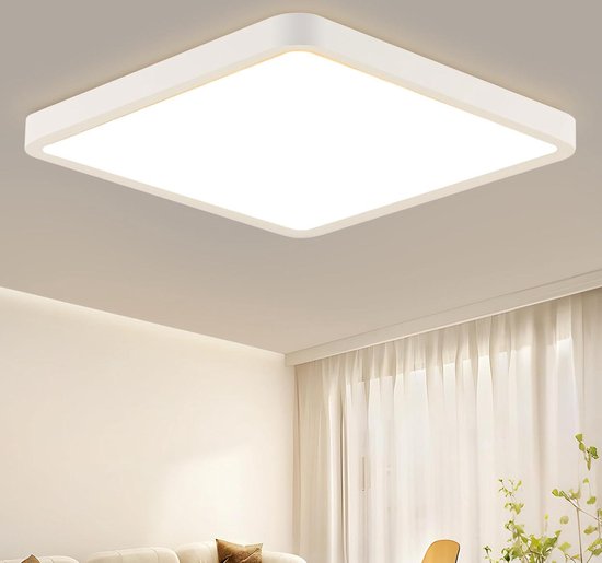 EGLO LED plafondlamp Fueva 6, ronde badkamer plafonnière, badkamerlamp plafond van kunststof in wit, plafondverlichting warm wit-koud wit, IP44, 21 cm EGLO LED plafondlamp Fueva 6, ronde badkamer plafonnière, badkamerlamp plafond van kunststof in wit, plafondverlichting warm wit-koud wit, IP44, 21 cm