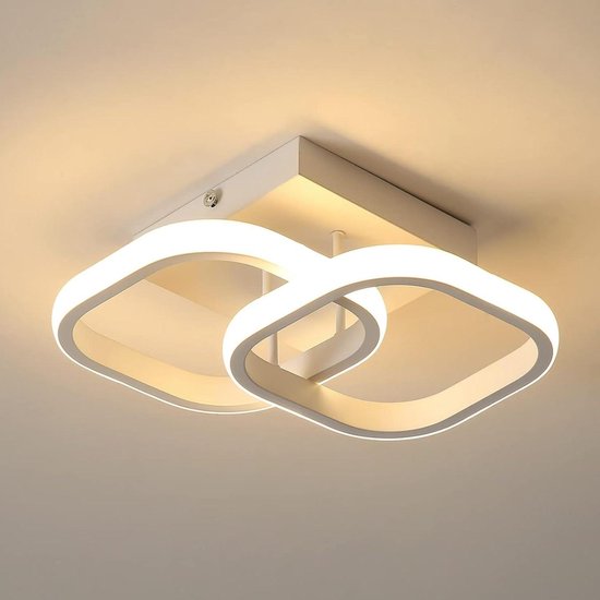 EGLO LED Plafonniere Fueva 6 27,8 cm IP44 zwart kopen EGLO LED Plafonniere Fueva 6 27,8 cm IP44 zwart kopen