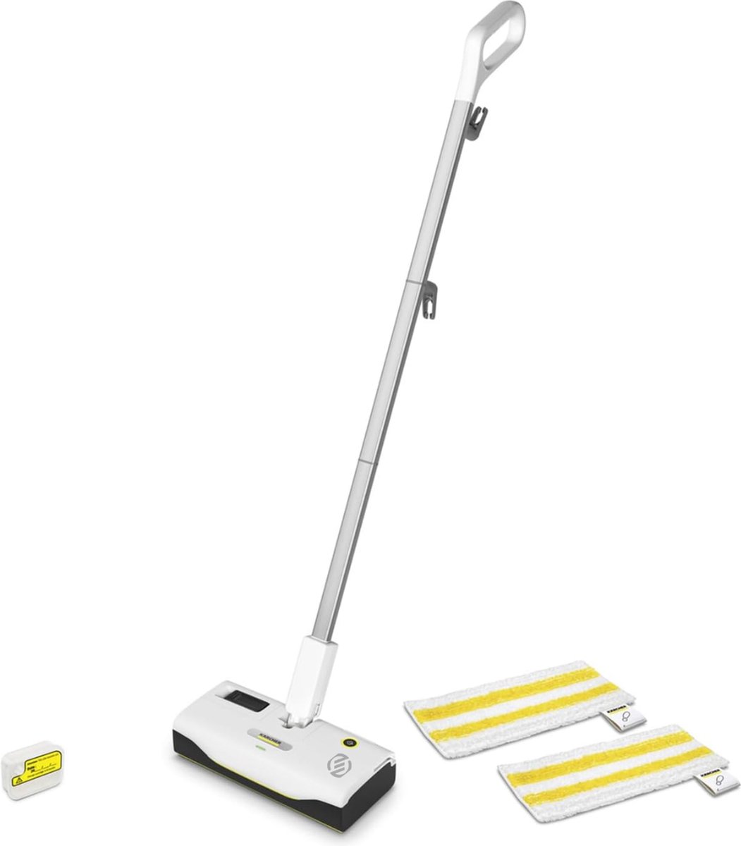 Equivera Stoomdweil - Steam Cleaner - Stoomreiniger - Tapijtreiniger - Vloerreiniger - Elektrische Dweil - Vlekkenreiniger - Dwijl
