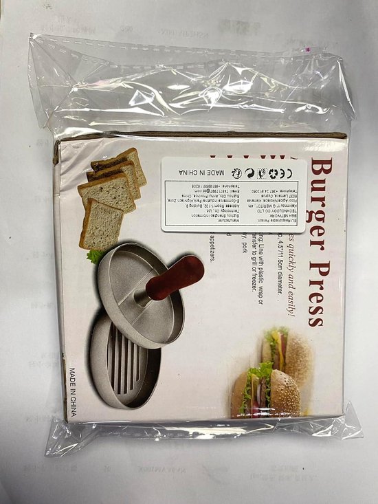 Commerciële Hamburgermaker 100mm Commerciële Hamburgerpers 28