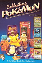 Couverture de livre 'Collecting Pokémon: An Unauthorized Handbook and Price Guide' avec diverses peluches, cartes et jeux Pokémon.