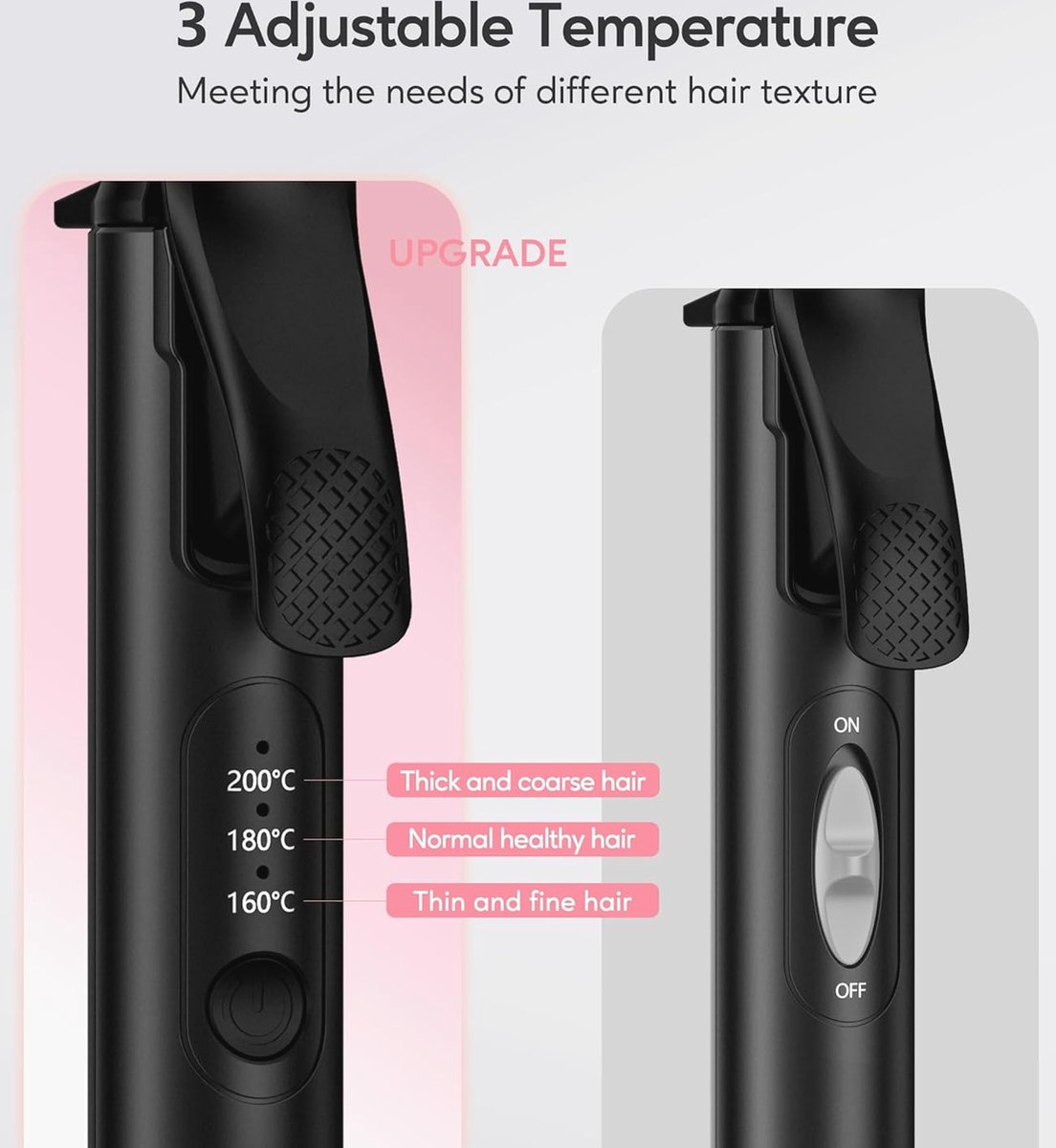 Mini Krultang voor Kort Haar - Reusable Keramische Krultang - afbeelding 3