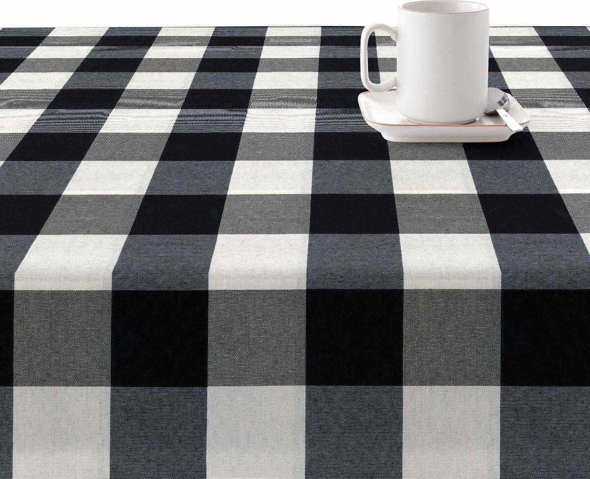 Vlekbestendig tafelkleed van hars Belum 550-319 Multicolour 150 x 150 cm Geruit