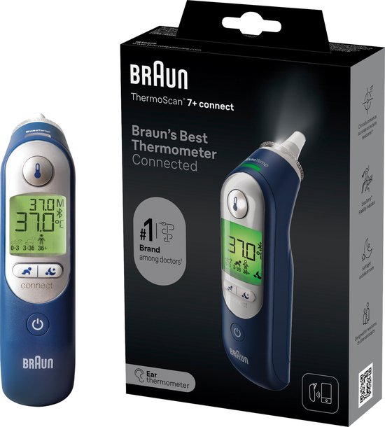Braun ThermoScan 7+ Connect IRT6575NWE