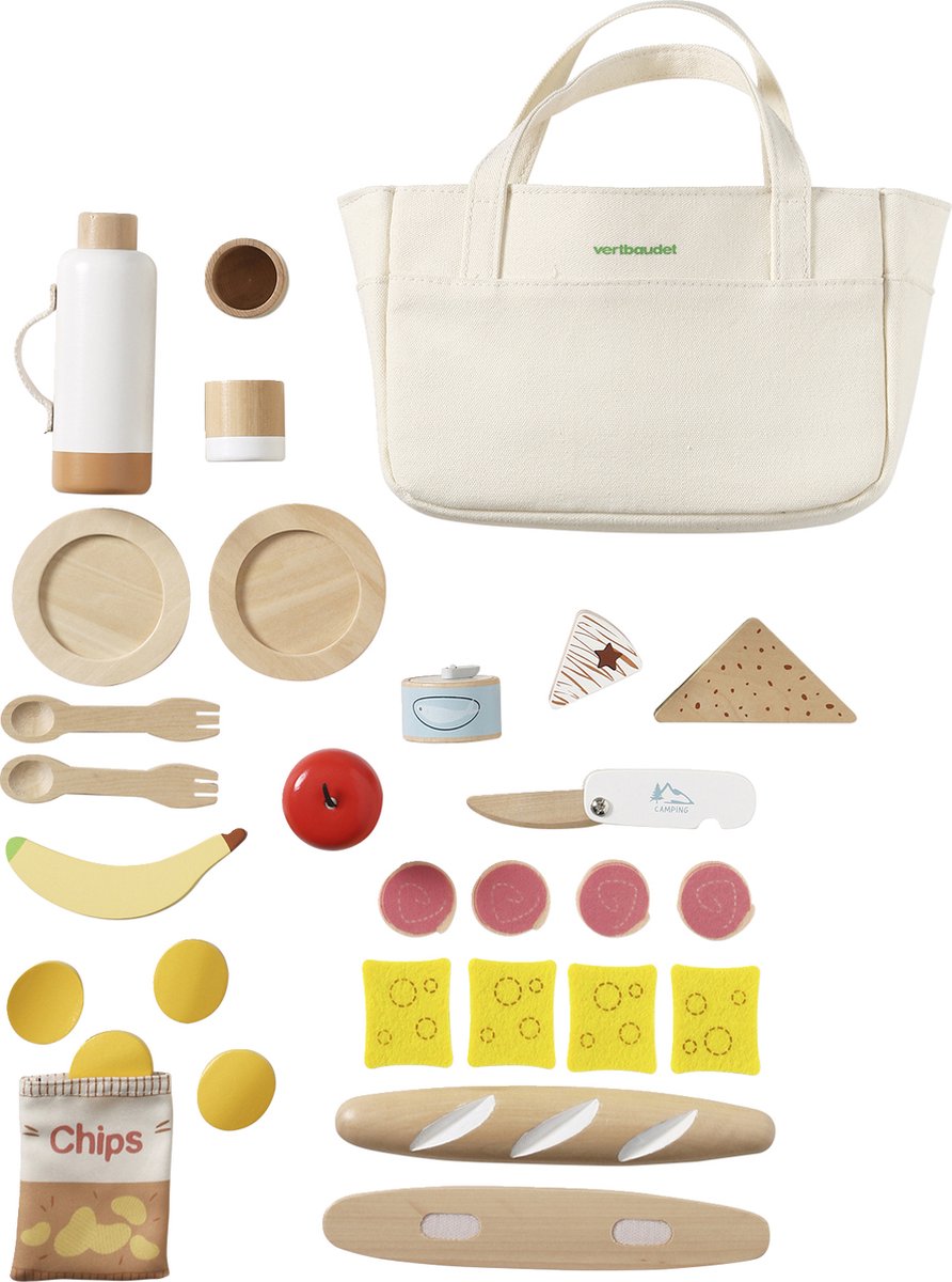 Vertbaudet FSC® houten picknickset