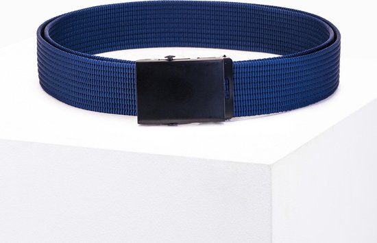 Foto: Heren riem navy a030