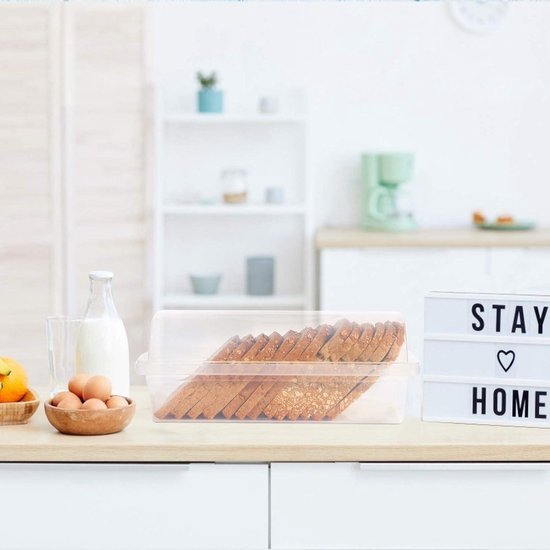 Salter Boston Broodtrommel - Grote broodtrommel, reliëf, voor het bewaren van brood, gebak en bagels, gemaakt van duurzaam staal, gemakkelijk te reinigen, duurzame frisheid, afwerking