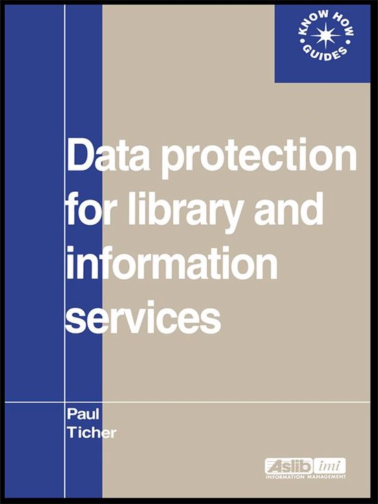 Data Protection for Library and Information Services - cover