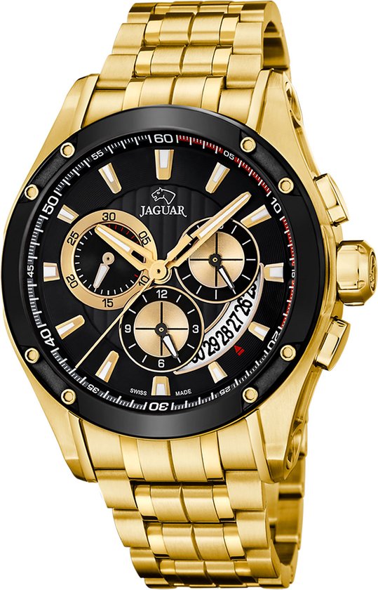 Uurwerken Jaguar Horloge Kwaliteit BLAUW HEREN ZWITSERS HORLOGE