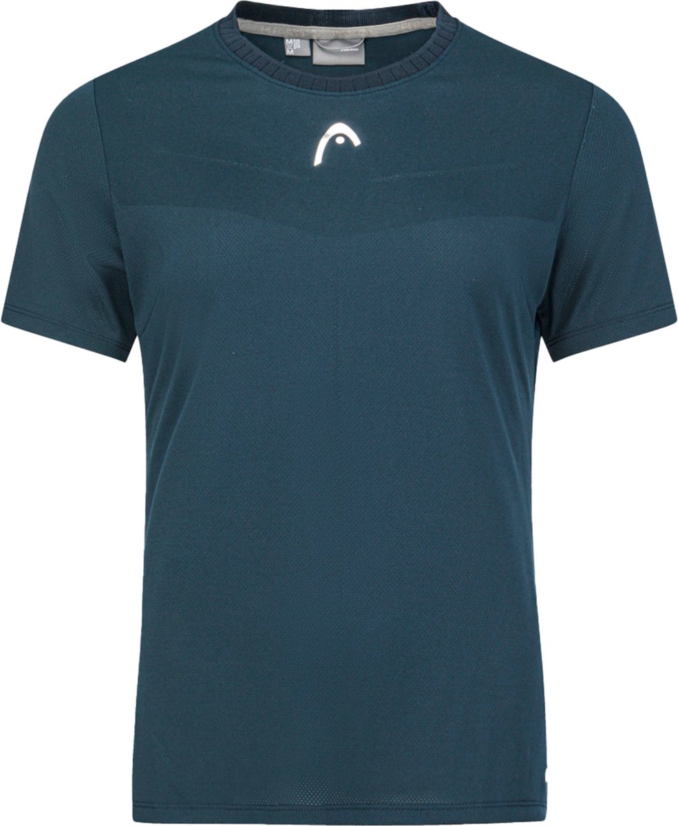 Head Dames T-Shirt Performance Padel Blauw