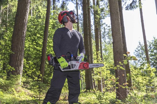 Accu-kettingzaag 30 cm met 40 V Li-Ion accu, gereedschapsloze kettingspanning van Central Park — afbeelding 2