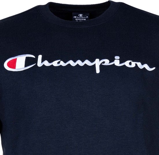 Champion Big Logo Fleece Crewneck Sweater Heren Maat L bol