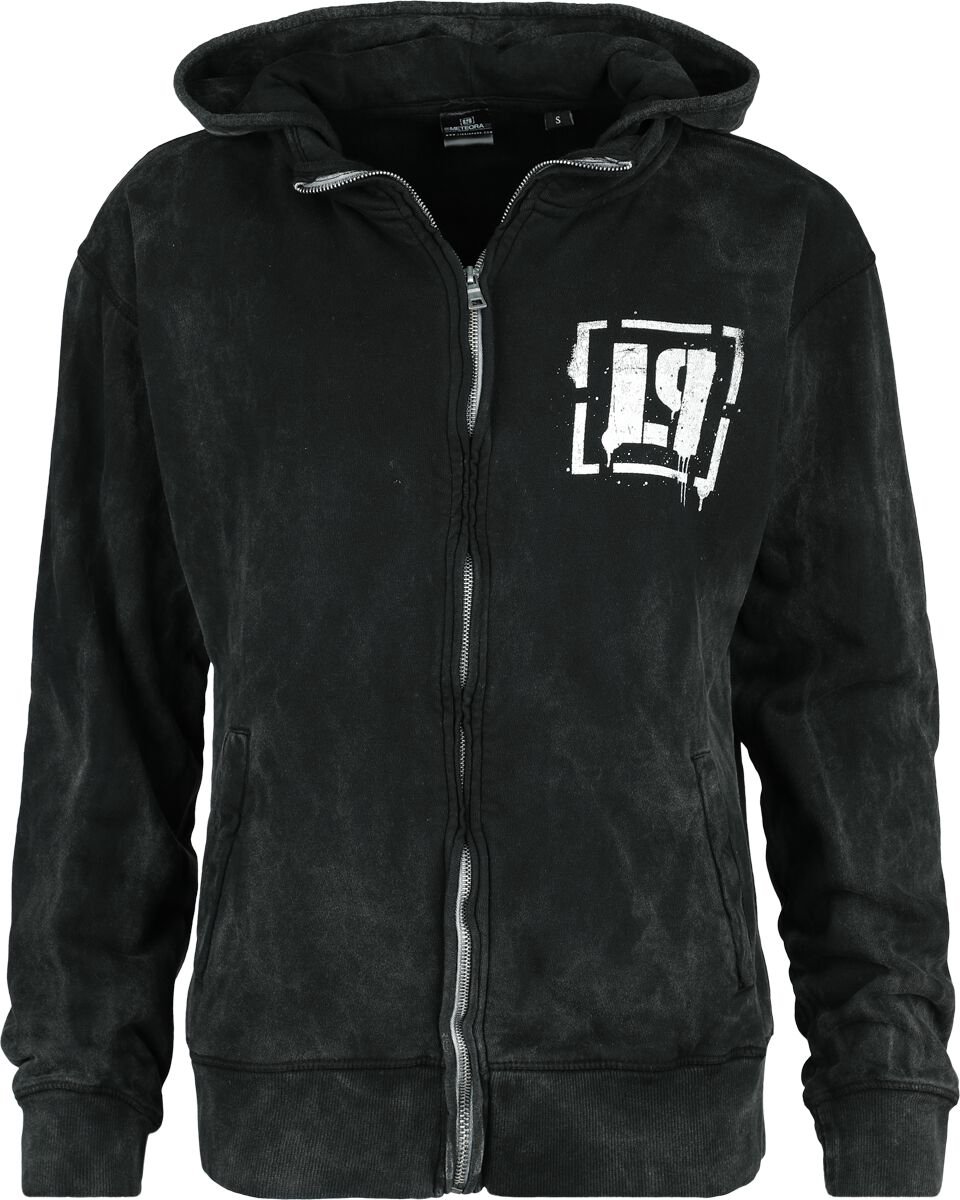 Linkin Park Meteora Spray Dames Vest met capuchon - zwart - L
