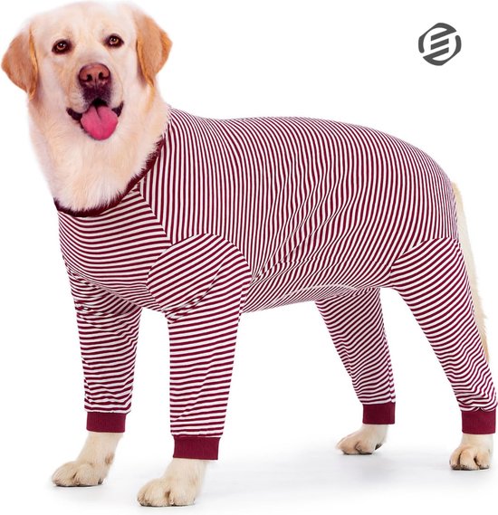 Greyhound Trui voor honden, katoenen windhond pyjama vierbenige kleding