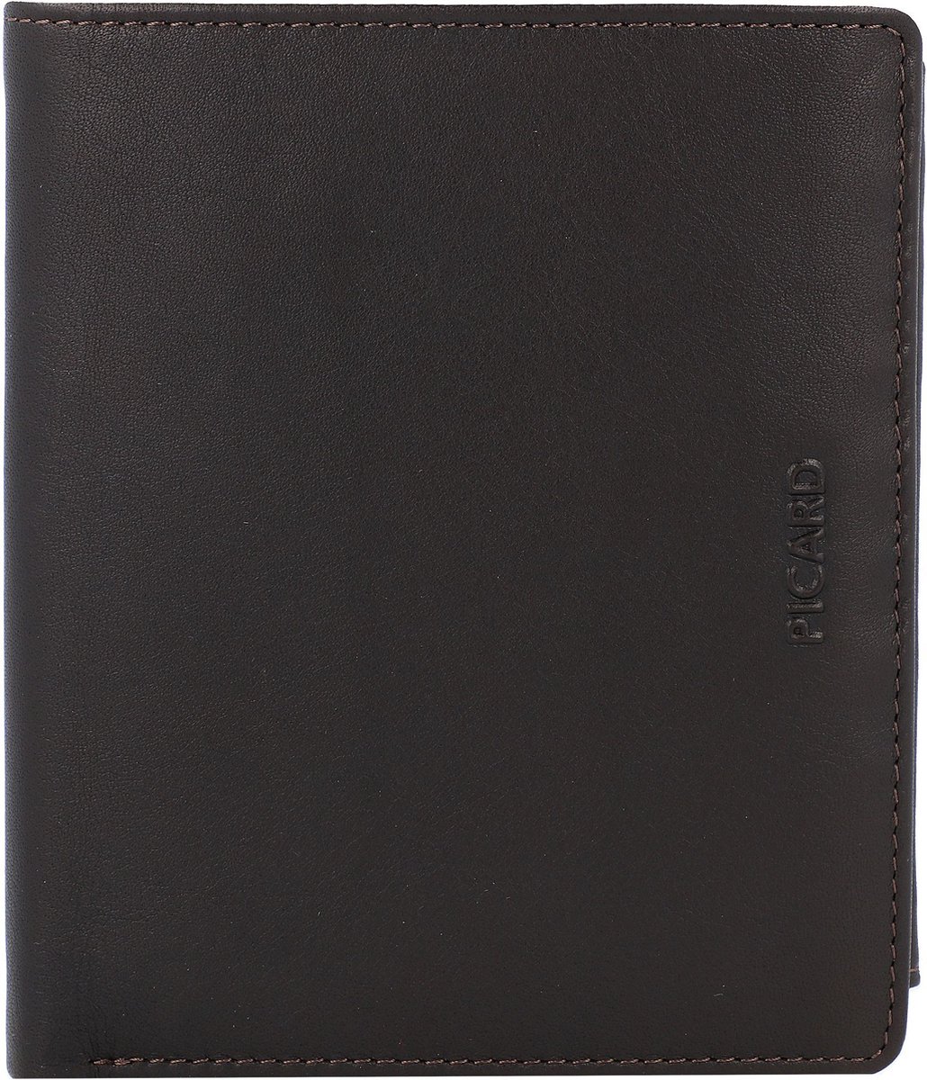 PICARD portemonnee Brooklyn Combi Wallet Cafe donkerbruin