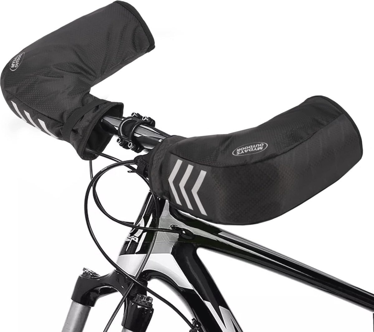 Goedkoopste Fietsstuur Wanten voor Fiets en Motorfiets - Winddichte en Koudebestendige Stuurmuffs
