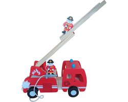 Houten speelgoed brandweer - Brandweerauto - Brandweerwagen - Educatief montessori speelgoed - duurzaam speelgoed - Jongens speelgoed - Vanaf 2 jaar Houten speelgoed brandweer - Brandweerauto - Brandweerwagen - Educatief montessori speelgoed - duurzaam speelgoed - Jongens speelgoed - Vanaf 2 jaar
