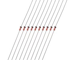 1N34A Germanium Diode 50mA 65V Axiale Elektronische Silicium Diodes - Componenten voor AM FM TV-IF Toepassingen