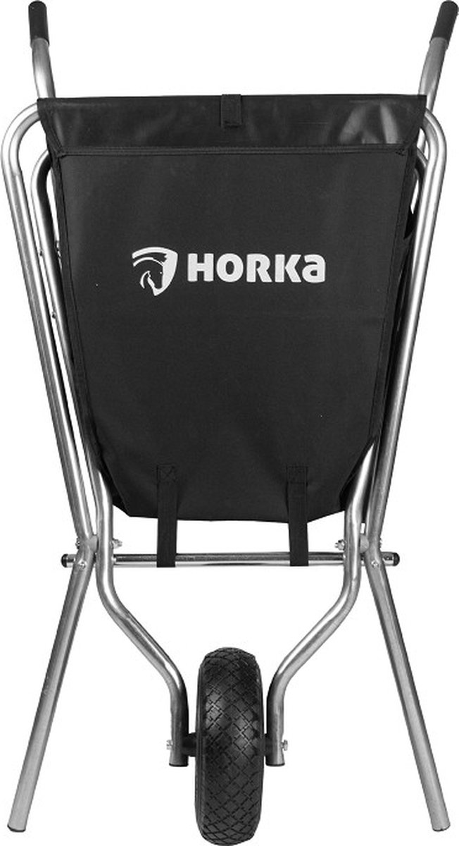 Horka kruiwagen - Model Milan - Ideaal voor paarden - Tuin - Extra stevig - opvouwbaar van Horka — afbeelding 4