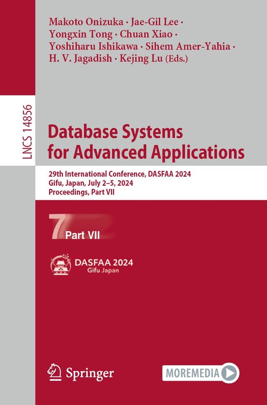Springer Nature Proceedings Computer Science 7 - Database Sy ... - cover